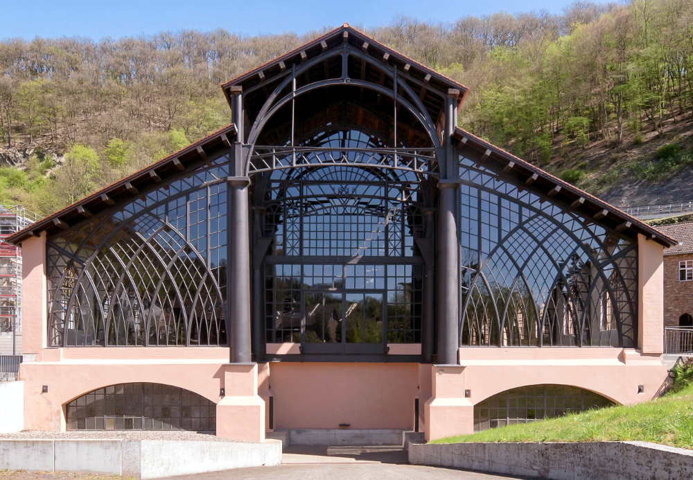 Sayner Hütte Gießhalle Westfront